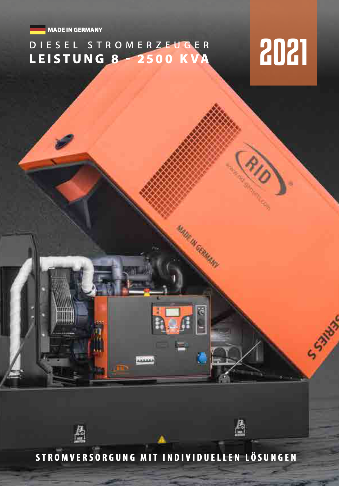 Diesel generator sets 8-2500 kVA